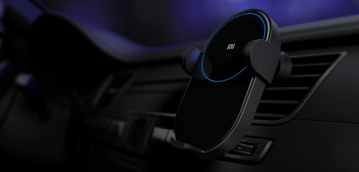 شارژر بی‌سیم 20 وات خودرو شیائومی | Mi 20W Wireless Car Charger با قابلیت شارژ سریع