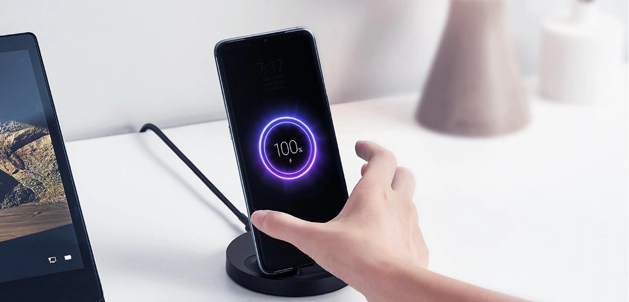 استند شارژ 20 وات بی‌سیم شیائومی | Mi 20W Wireless Charging Stand با طراحی مدرن، توان 20 وات و ایمنی پیشرفته
