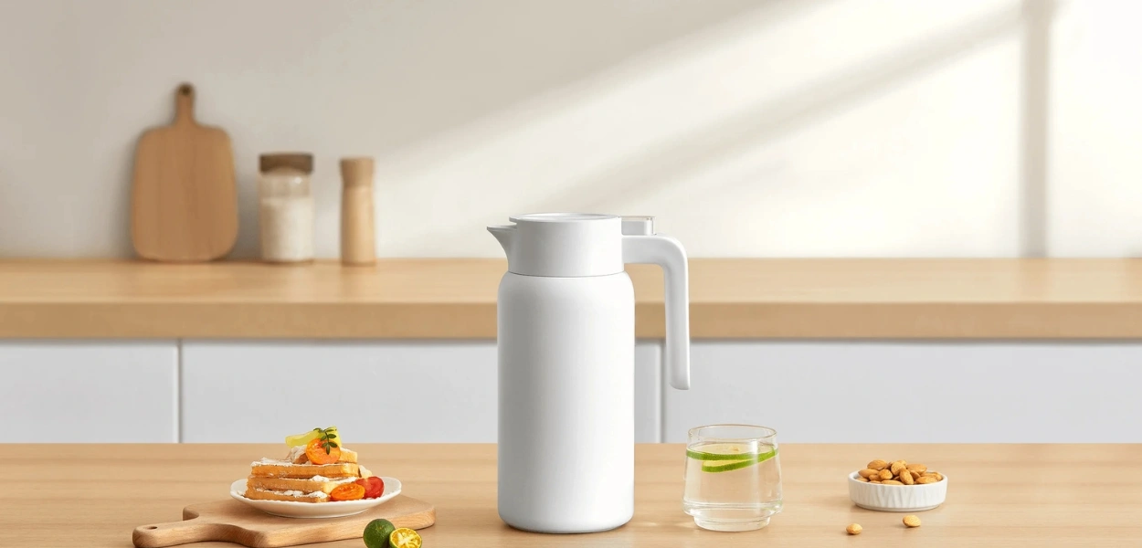 فلاسک 1.8 لیتری شیائومی | Mi Insulated Kettle 1.8L با طراحی چندلایه و ظرفیت بالا