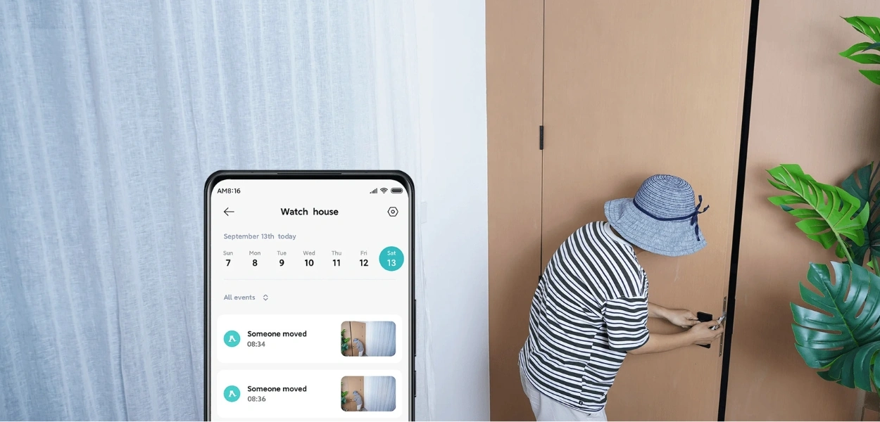 دوربین فضای باز شیائومی | Mi Outdoor Camera AW200 با وضوح 1080p، دید در شب رنگی، ارتباط صوتی دوطرفه