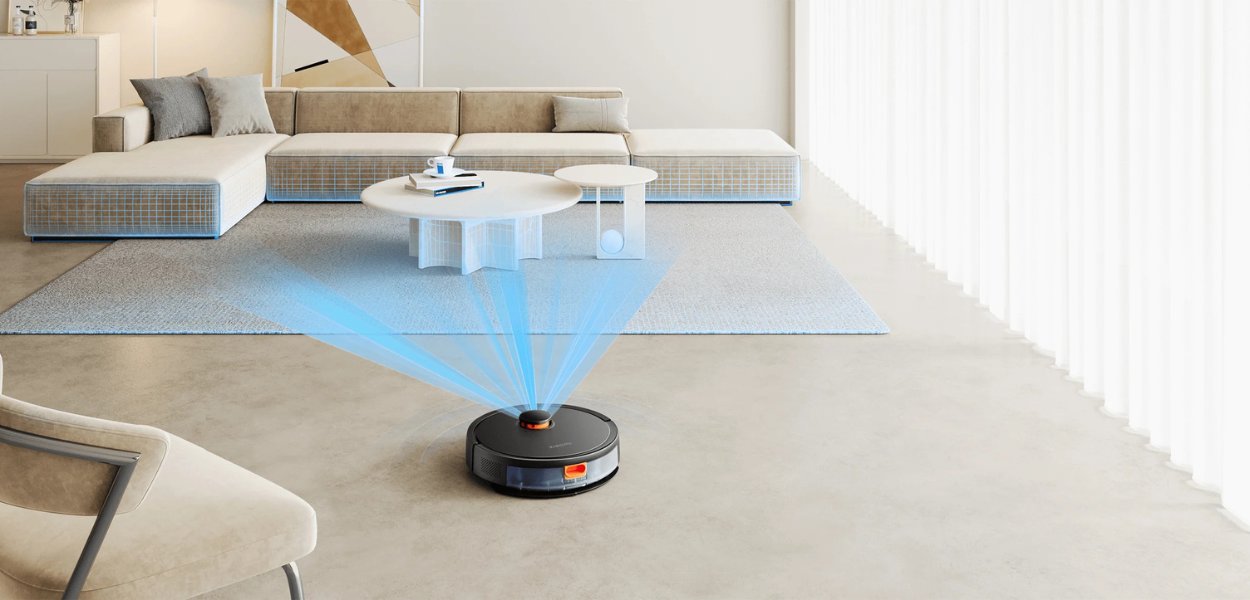 جارو رباتیک شیائومی | Mi Robot Vacuum S20 با قدرت مکش 5000Pa، سیستم جارو و تی‌کشی 2 در 1 و ناوبری هوشمند