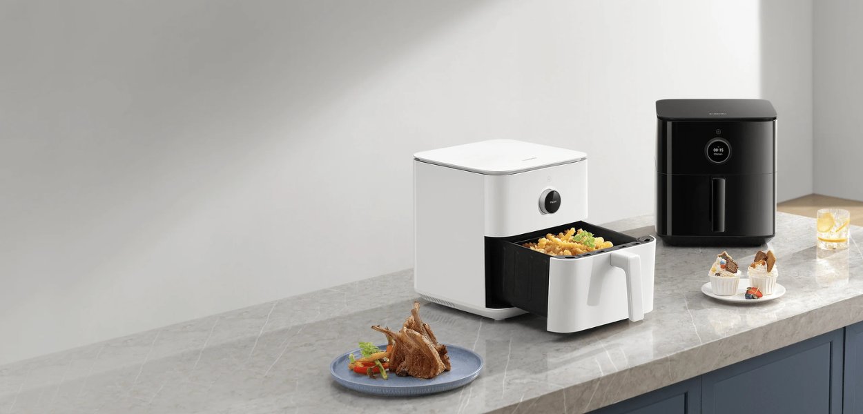 سرخ‌کن هوشمند شیائومی | Mi Smart Air Fryer 6.5L با ظرفیت بزرگ، پخت یکنواخت و کنترل هوشمند