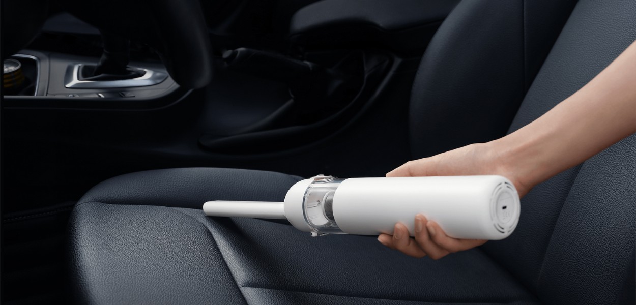 جارو شارژی خودرو شیائومی نسخه مینی | Mi Vacuum Cleaner Mini با طراحی قابل‌حمل، قدرت مکش 6,000 پاسکال