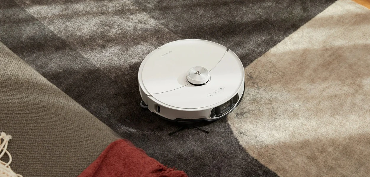 جارو رباتیک روبوراک | Roborock S8 MaxV Ultra Robot Vacuum Cleaner با مکش 10,000Pa، شستشوی پد با آب گرم