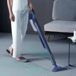 Deerma DX810 Handheld Vacuum Cleaner با طراحی 2 در 1، توان 600 وات، و فیلتر HEPA