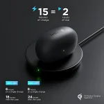 هندزفری بی‌سیم وان مور | 1MORE ColorBuds 2 True Wireless Headphones با فناوری SoundID و حذف نویز فعال قابل تنظیم