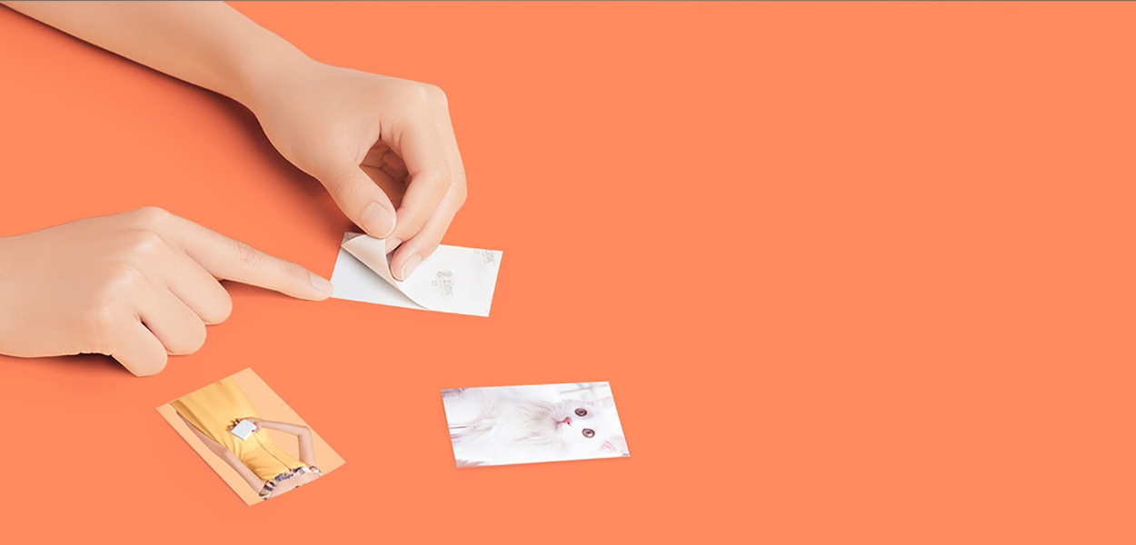 کاغذ پرینتر قابل حمل شیائومی | Mi Portable Photo Printer Paper با فناوری چاپ بدون جوهر ZINK و طراحی پشت چسب‌دار