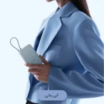 پاوربانک 10000mAh شیائومی | Mi Power Bank 10000mAh P15ZM با کابل یکپارچه USB-C و پشتیبانی از شارژ سریع دوطرفه