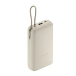 پاوربانک 10000mAh شیائومی | Mi Power Bank 10000mAh P15ZM با کابل یکپارچه USB-C و پشتیبانی از شارژ سریع دوطرفه