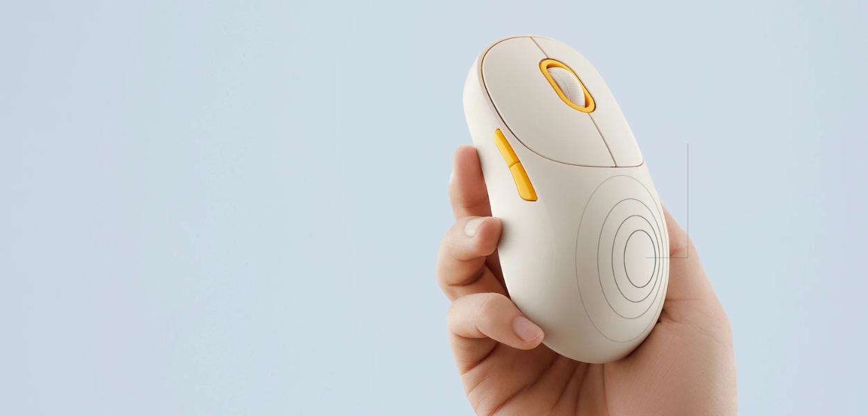 ماوس بی‌سیم شیائومی نسخه 3 | Mi Wireless Mouse 3 با اتصال دوگانه 2.4 گیگاهرتز و بلوتوث و طراحی ارگونومیک