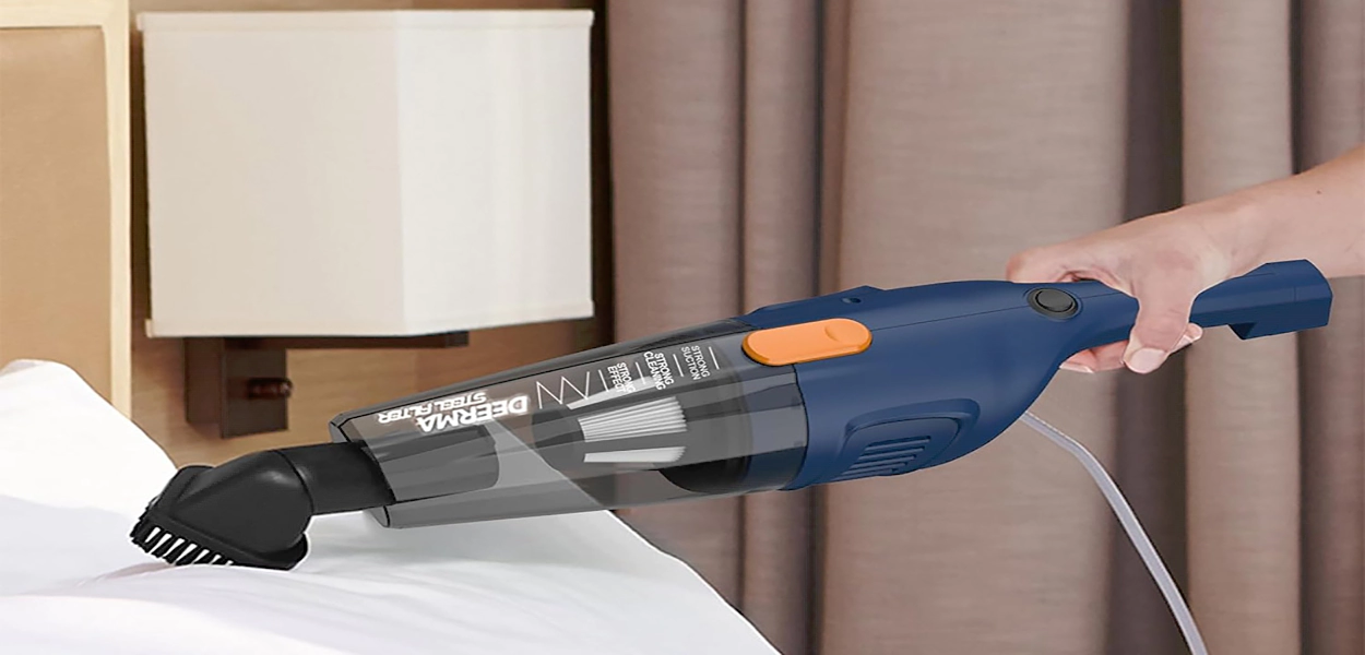 جارو برقی درما | Deerma DX115 Pro Handheld Vacuum Cleaner