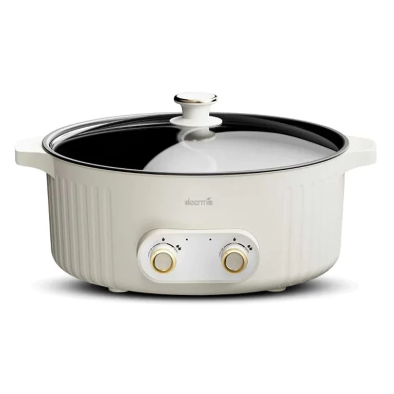 قابلمه برقی درما | Deerma DG50W Electric Pot Cooking