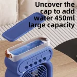 پنکه رومیزی | Multi Function Fan Humidifier