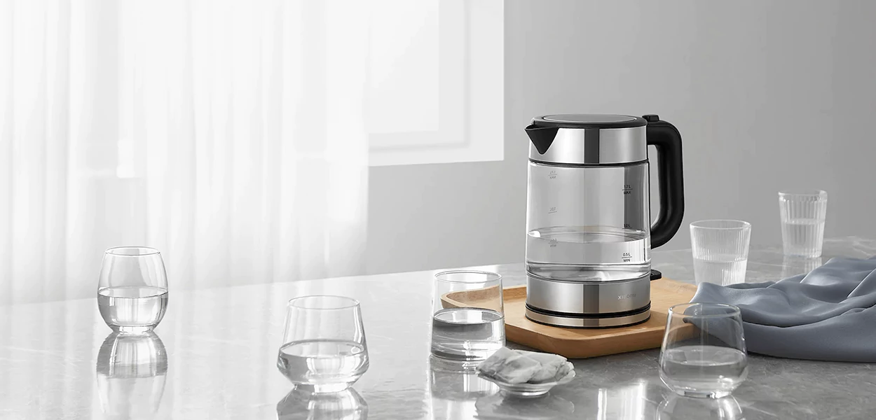 کتری برقی شیائومی | Mi Electric Glass Kettle MJDSH05FD