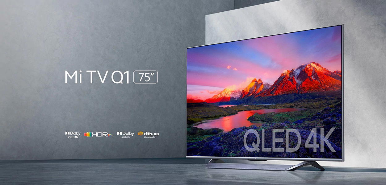تلویزیون هوشمند 75 اینچ شیائومی | Mi Smart TV Q1 75 Inch