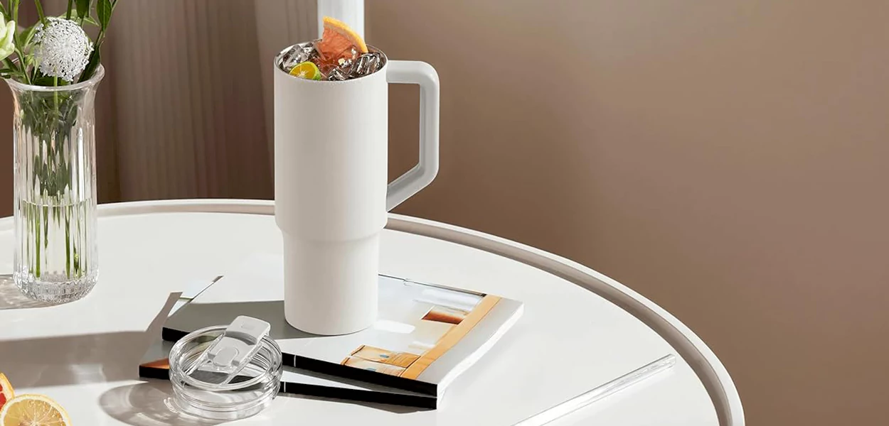 ماگ 1 لیتری میجیا | Mijia Straw Mug 1L MJXGB01RM 