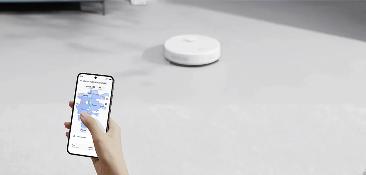 جارو رباتیک شیائومی | Mi Robot Vacuum S40C