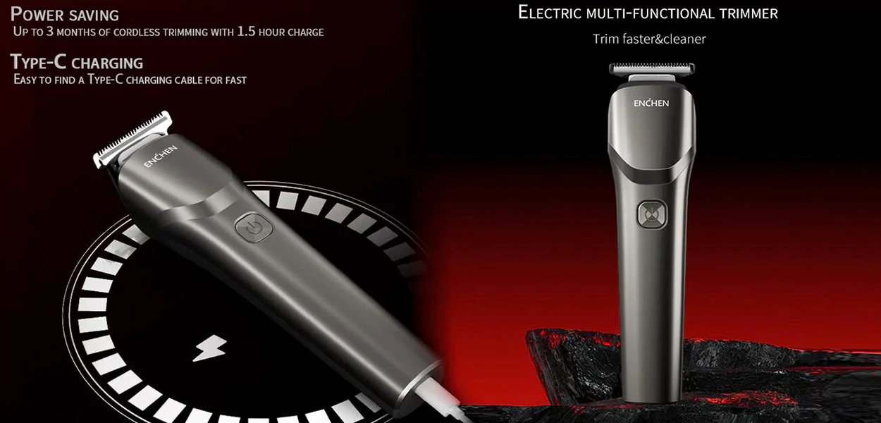 ماشین اصلاح شارژی انچن | Enchen Beardo 2 Multifunctional Electric Trimmer