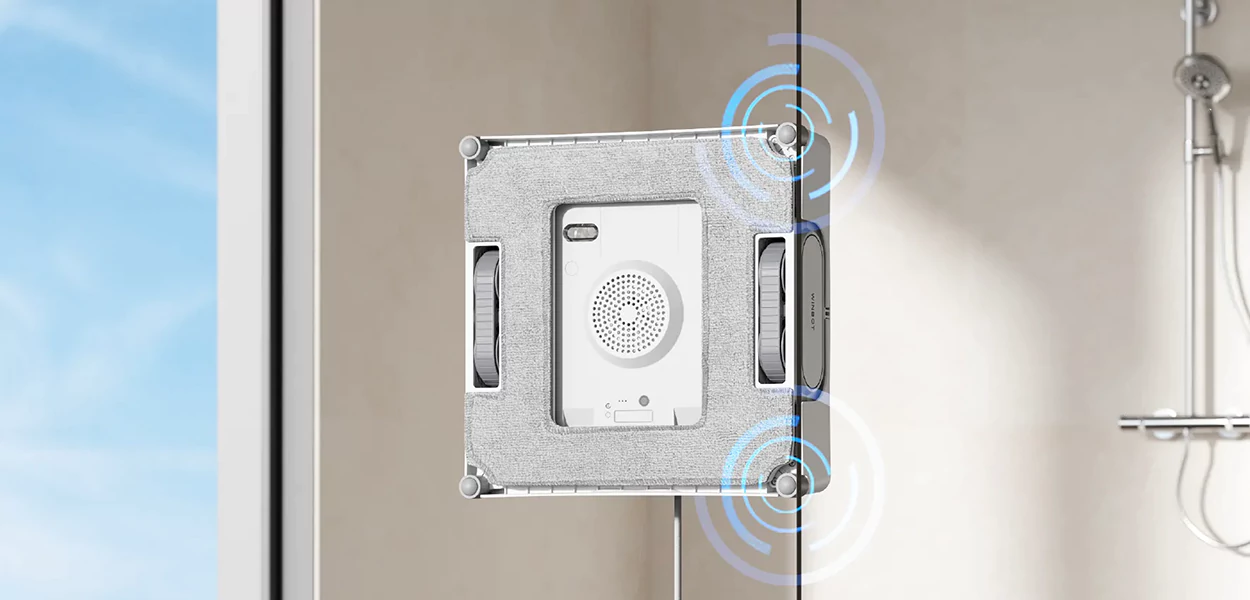 شیشه‌ شوی رباتیک اکووکس | Ecovacs Winbot W2 Pro Robotic Window Cleaner